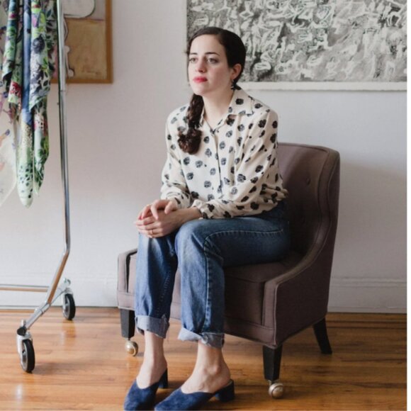 Free People x Olivia Wendel Dog Throw Blanket ๐พ Exclusive Limited Edition NWT - Picture 13 of 16